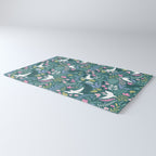 Garden and birds Rug Gallery Image 3