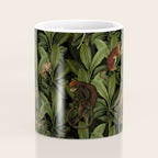 Monkey Vintage Botanical Night Jungle Garden Coffee Mug Gallery Image 4