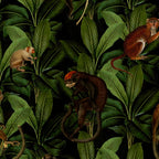 Monkey Vintage Botanical Night Jungle Garden Coffee Mug Gallery Image 2
