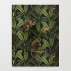 Monkey Vintage Botanical Night Jungle Garden Notebook Gallery Image 4