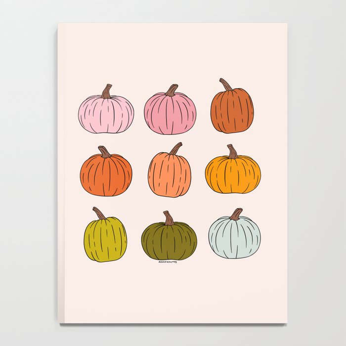 Rainbow Pumpkins Notebook Gallery Image 4
