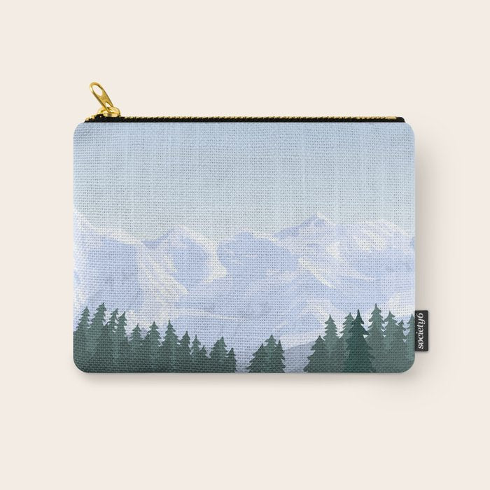 Denali National Park Carry All Pouch Gallery Image 1