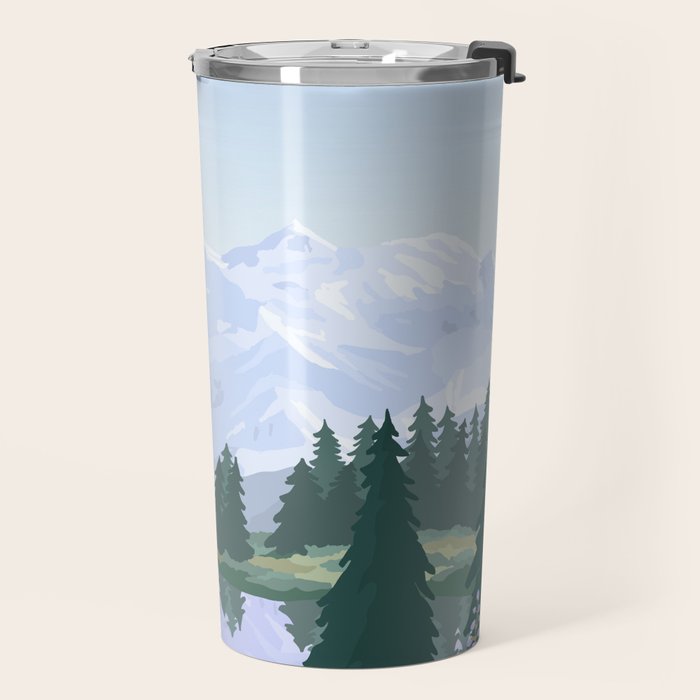 Denali National Park Travel Mug Gallery Image 2