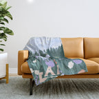 Denali National Park Throw Blanket Gallery Image 1