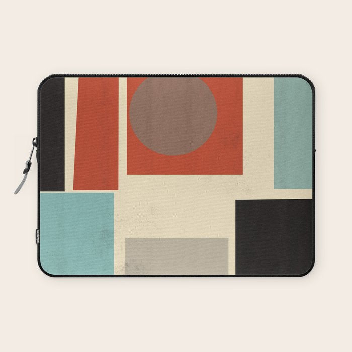 Geometric Composition Square  Laptop Sleeve Gallery Image 1