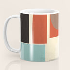 Geometric Composition Square  Coffee Mug Gallery Image 3