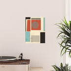 Geometric Composition Square  Poster Gallery Image 2
