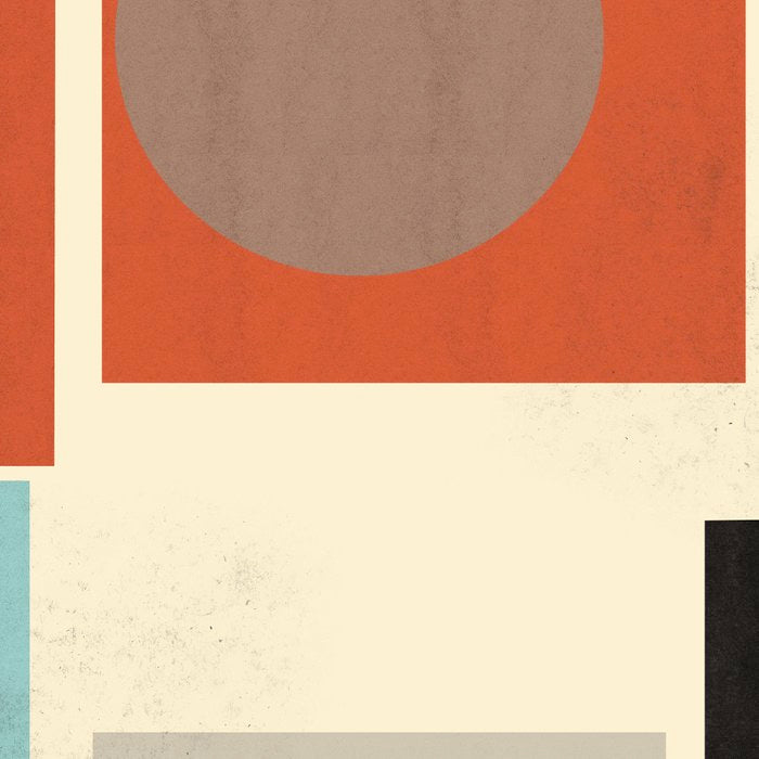 Geometric Composition Square  Coffee Mug Gallery Image 2