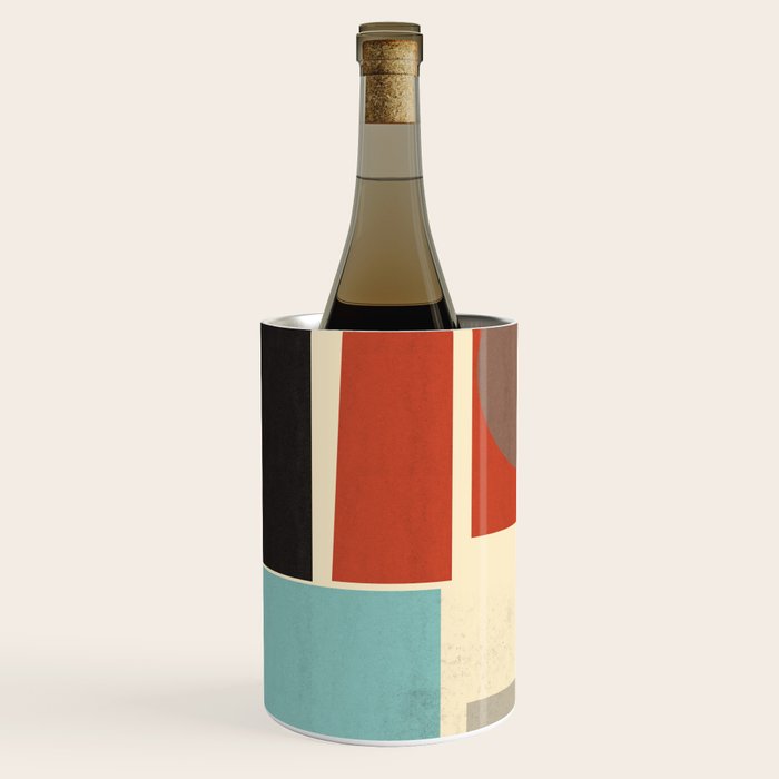 Geometric Composition Square  Wine Chiller Gallery Image 2