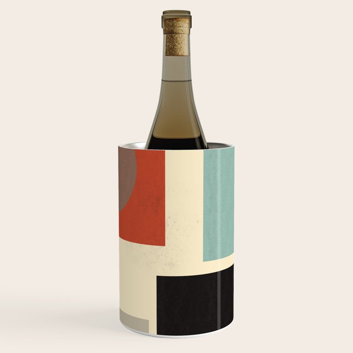 Geometric Composition Square  Wine Chiller Gallery Image 3