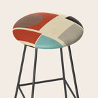 Geometric Composition Square  Stool Gallery Image 2