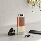 Geometric Composition Square  Water Bottle Gallery Image 4