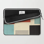 Geometric Composition Square  Laptop Sleeve Gallery Image 2