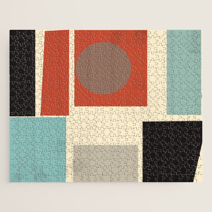 Geometric Composition Square  Jigsaw Puzzle Gallery Image 1