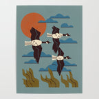 Geese Flying South Poster Gallery Image 4