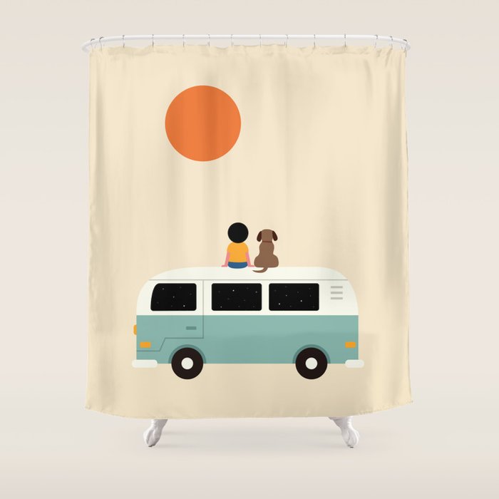 Slow Down Shower Curtain Gallery Image 1