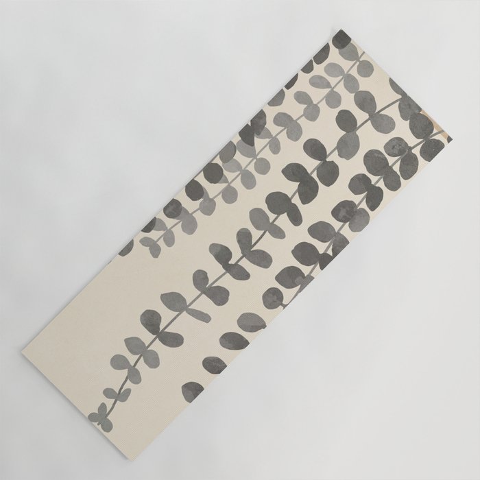 Minimal Abstract Leaves 19 Yoga Mat Gallery Image 1