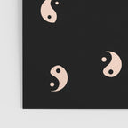 Yin and yang black and white Poster Gallery Image 3