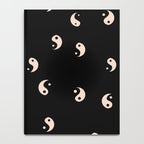 Yin and yang black and white Notebook Gallery Image 4