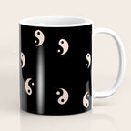 Yin and yang black and white Coffee Mug Gallery Image 1