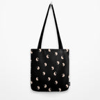 Yin and yang black and white Tote Bag Gallery Image 2