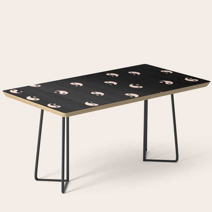 Yin and yang black and white Coffee Table Gallery Image 1