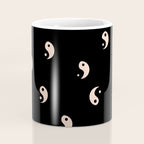 Yin and yang black and white Coffee Mug Gallery Image 4