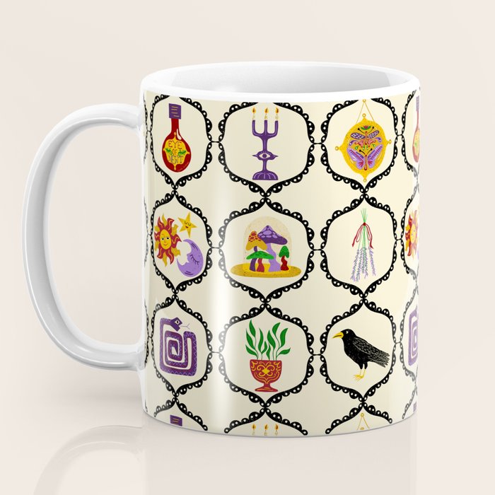 Whimsigothic Witch Mystical Magic Coffee Mug Gallery Image 3