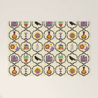 Whimsigothic Witch Mystical Magic Welcome Mat Gallery Image 1