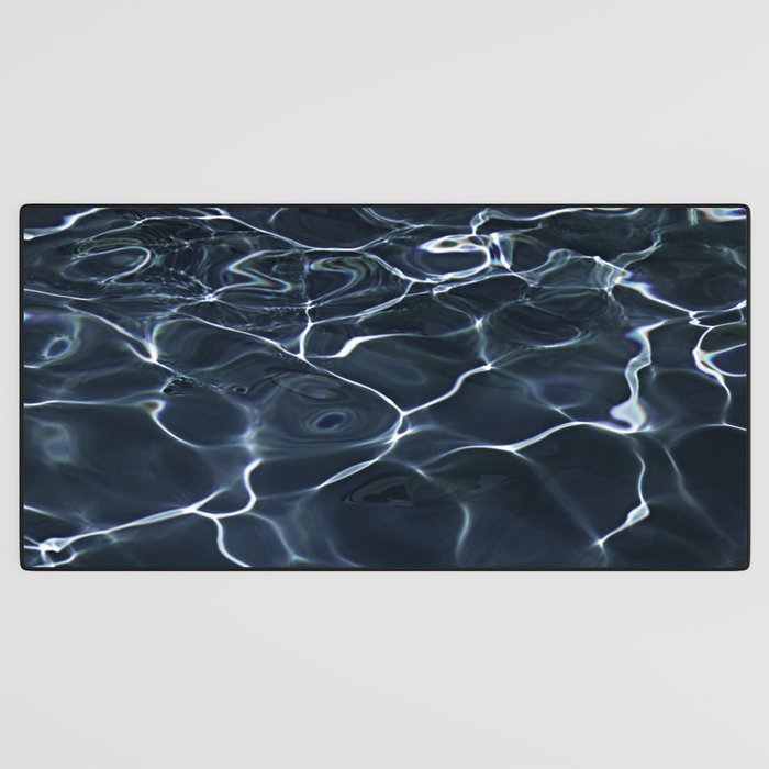 DARK BLUE -  WATER Desk Mat Gallery Image 3