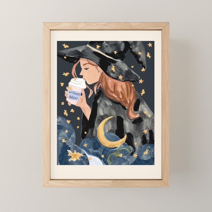 Witches' Brew by Sabina Fenn Mini Art Print Gallery Image 1