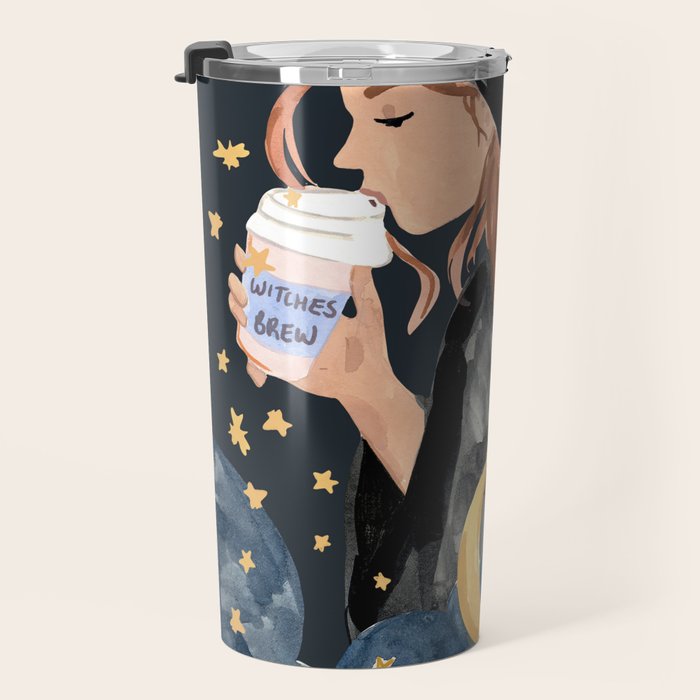 Witches' Brew by Sabina Fenn Travel Mug Gallery Image 3