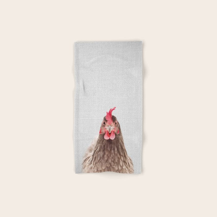 Chicken - Colorful Hand & Bath Towel Gallery Image 1