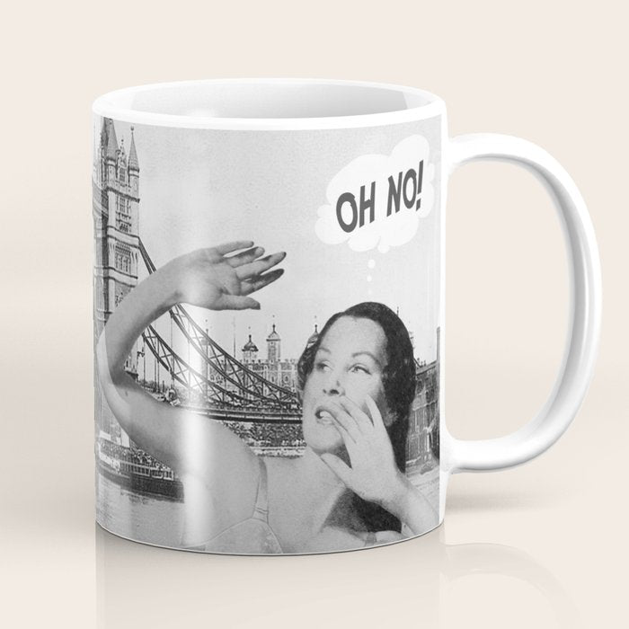 Oh no! London ca. 1950 Coffee Mug Gallery Image 1