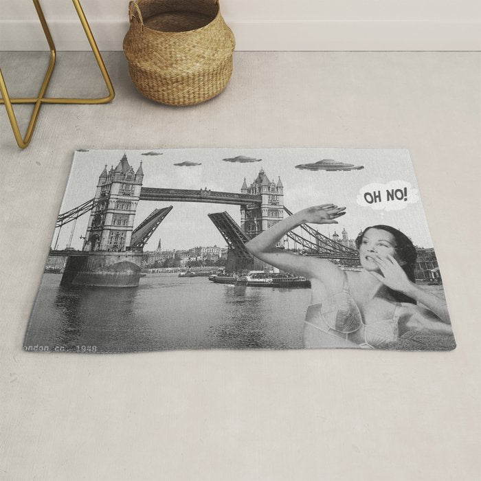 Oh no! London ca. 1950 Rug Gallery Image 1