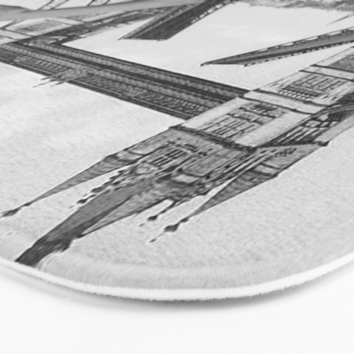 Oh no! London ca. 1950 Bath Mat Gallery Image 3