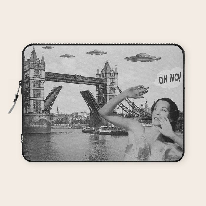 Oh no! London ca. 1950 Laptop Sleeve Gallery Image 1