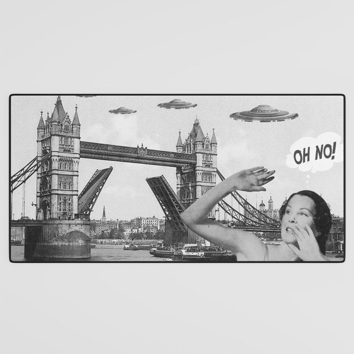 Oh no! London ca. 1950 Desk Mat Gallery Image 3