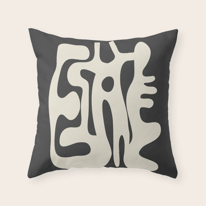 Living Form 2 Throw Pillow Gallery Image 1