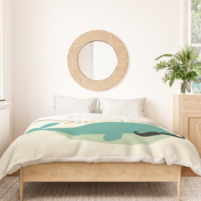 Firewhale Duvet Cover Gallery Image 3