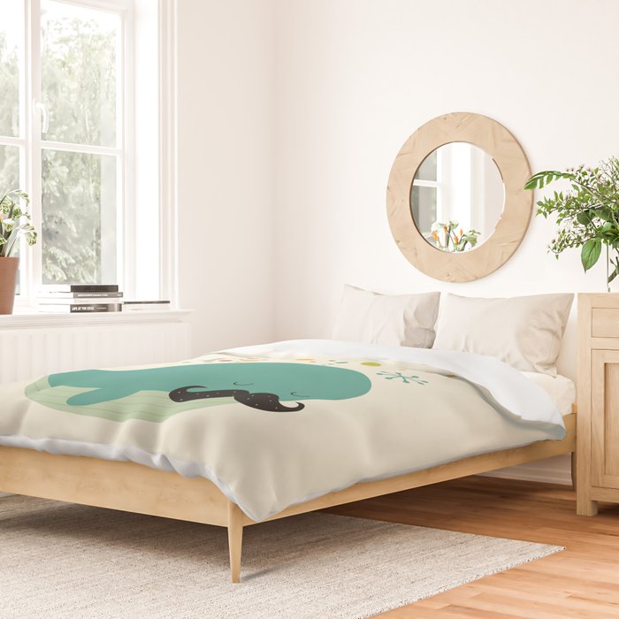 Firewhale Duvet Cover Gallery Image 2