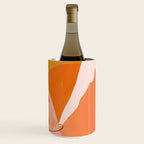 Abstract Sherbet Shapes Of Orange And Yellow. Wine Chiller Gallery Image 3