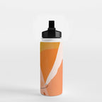 Abstract Sherbet Shapes Of Orange And Yellow. Water Bottle Gallery Image 2