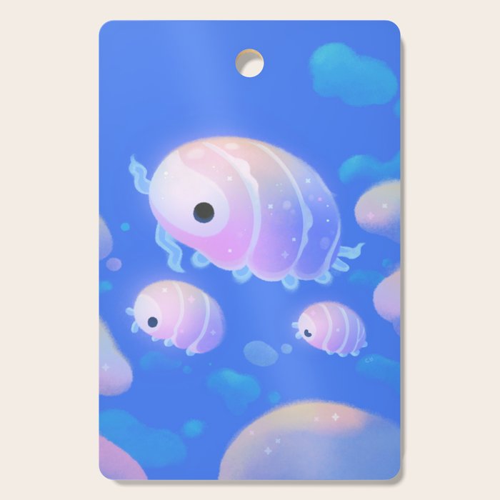 Cloud isopod Cutting Board Gallery Image 1