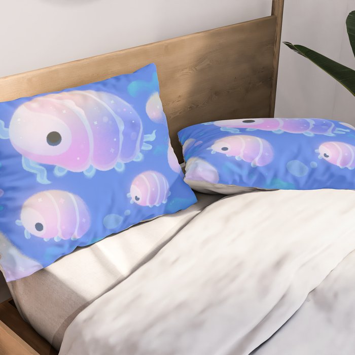 Cloud isopod Pillow Sham Gallery Image 2