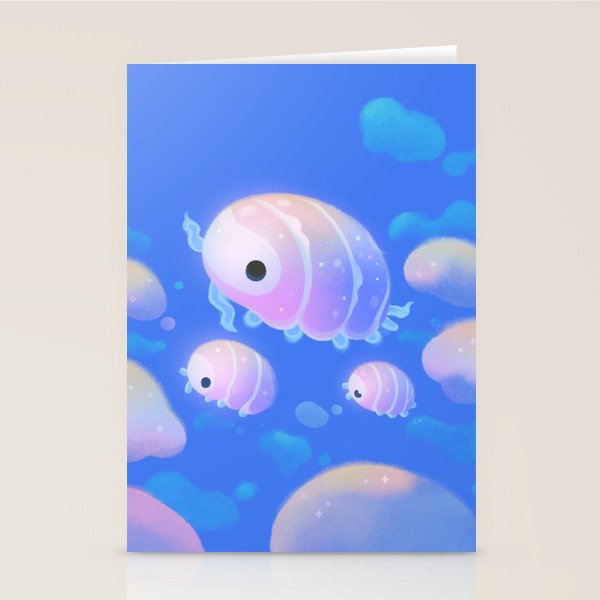 Cloud isopod Stationery Card Gallery Image 1