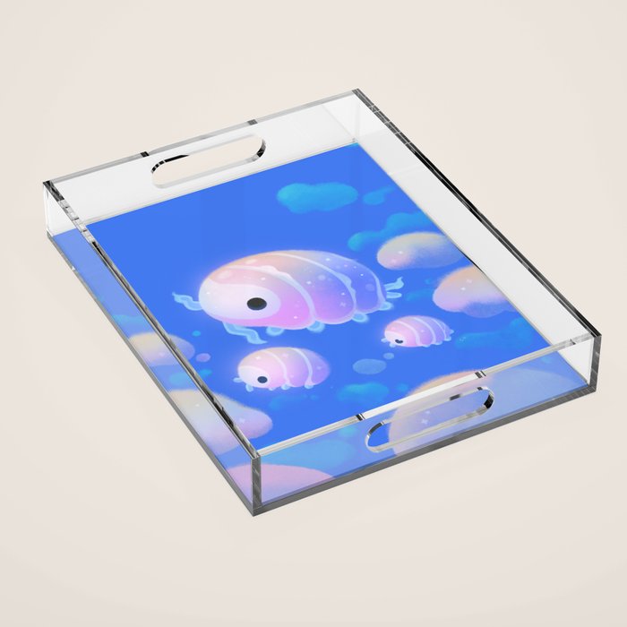 Cloud isopod Acrylic Tray Gallery Image 1