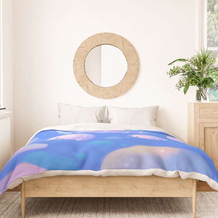 Cloud isopod Duvet Cover Gallery Image 3