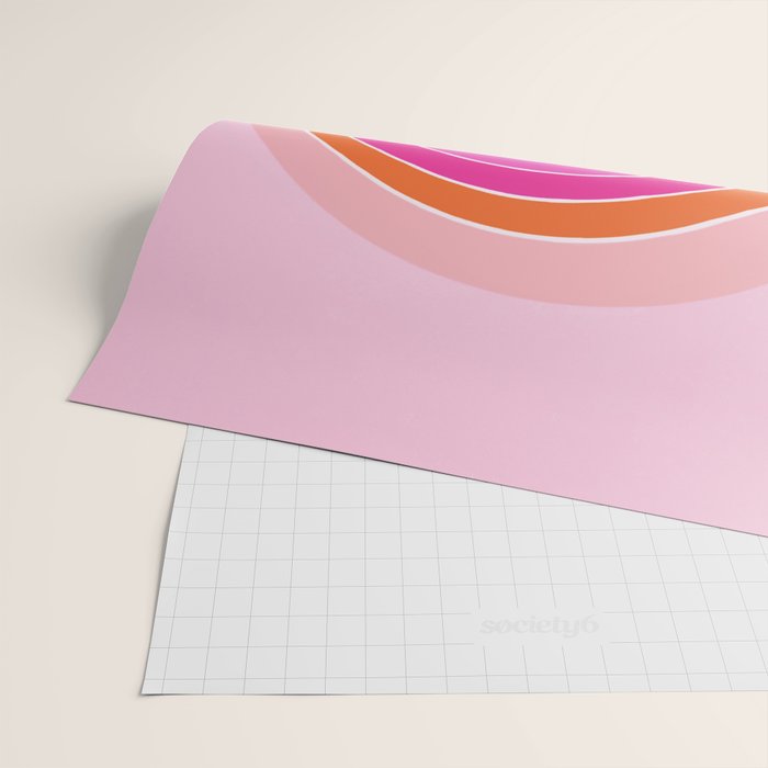 Sun surf - dusk Wrapping Paper Gallery Image 2