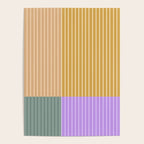 Color Block Line Abstract XLIII Poster Gallery Image 4